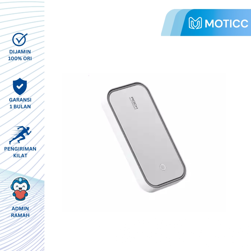 ROCK Earphone Sterilization Box UV Sterilisasi Box Bunuh Kuman Virus