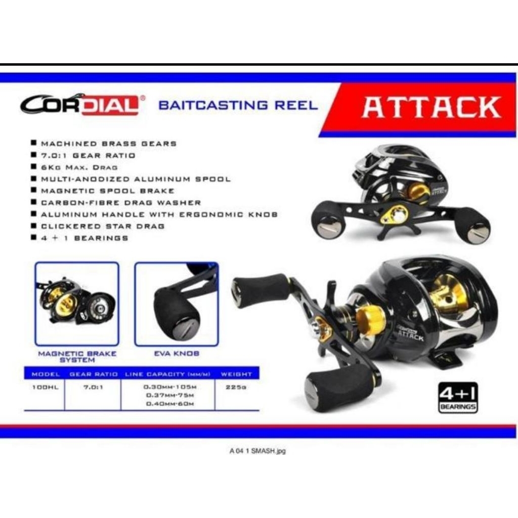 Reel BC Cordial Attack