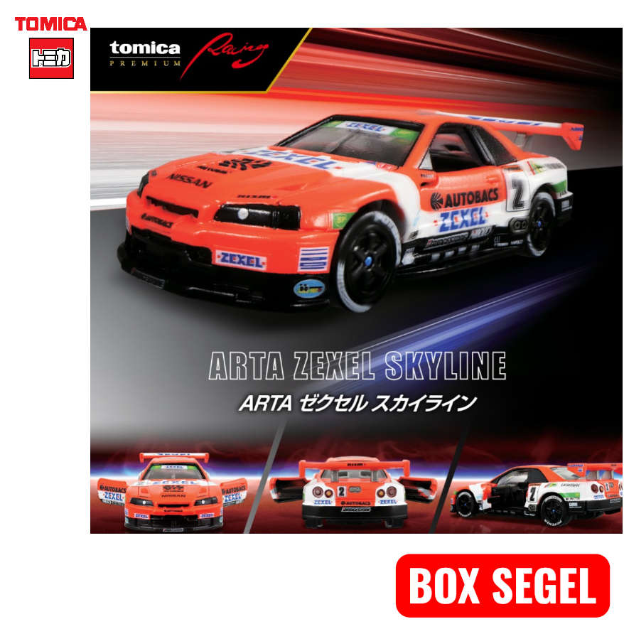 Tomica Premium Racing Nissan Skyline GTR R34 JGTC ARTA