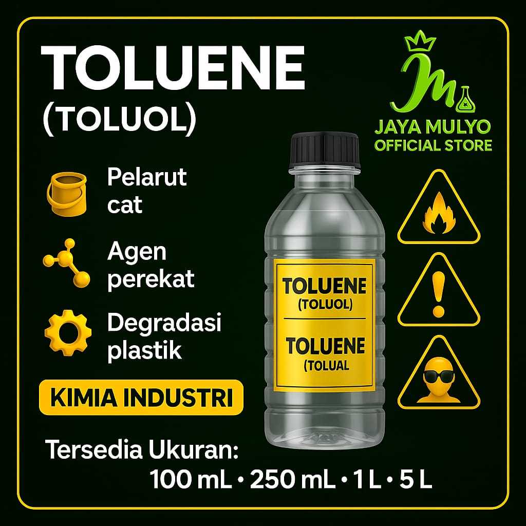 Toulene 1 Liter / Tolune / Toluene / Solvent