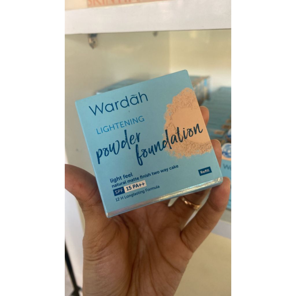 Wardah Lightening Powder Foundation | Wardah Refill Powder Foundation