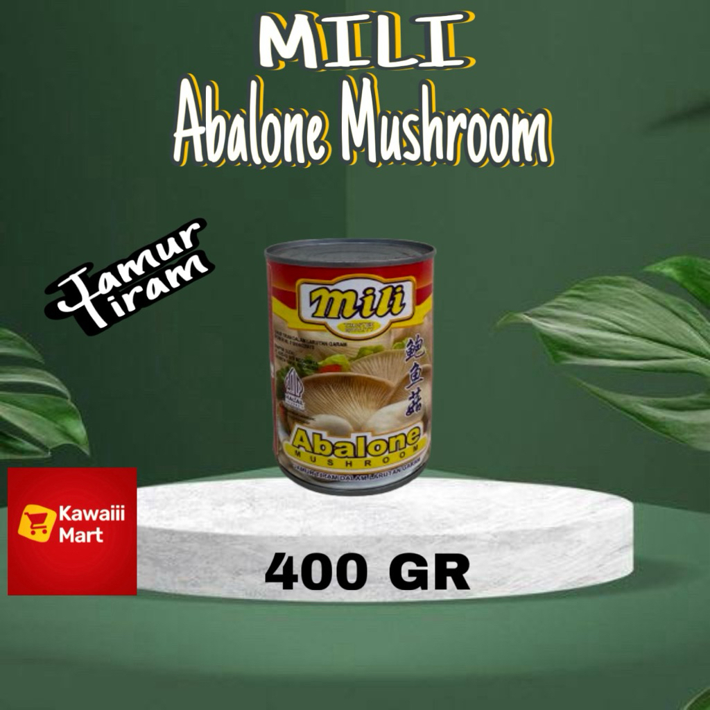

Mili Abalone Mushroom 400 gr Jamur Tiram Halal