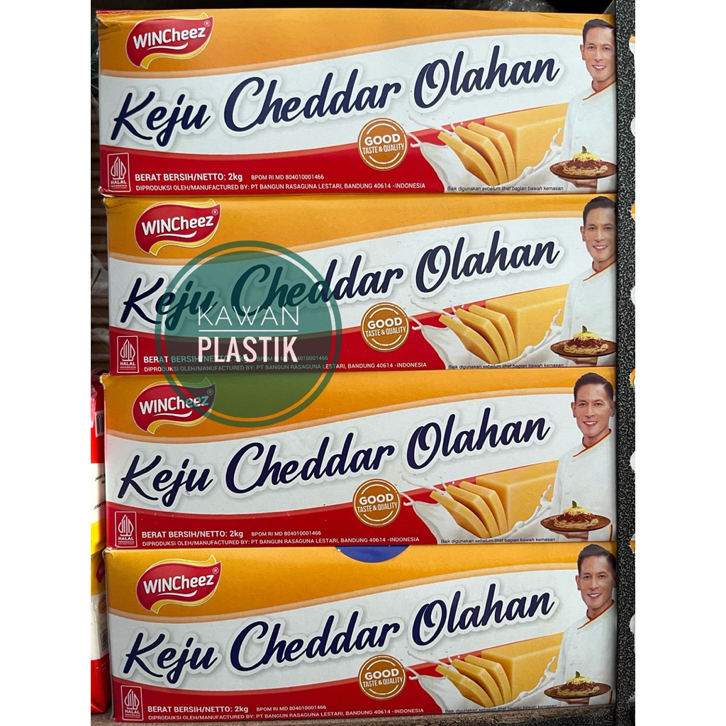 

KEJU WINCHEEZ 1Dus (8pcs) KEJU CHEDAR KEJU PARUT KEJU TOPPING KEJU SERUT