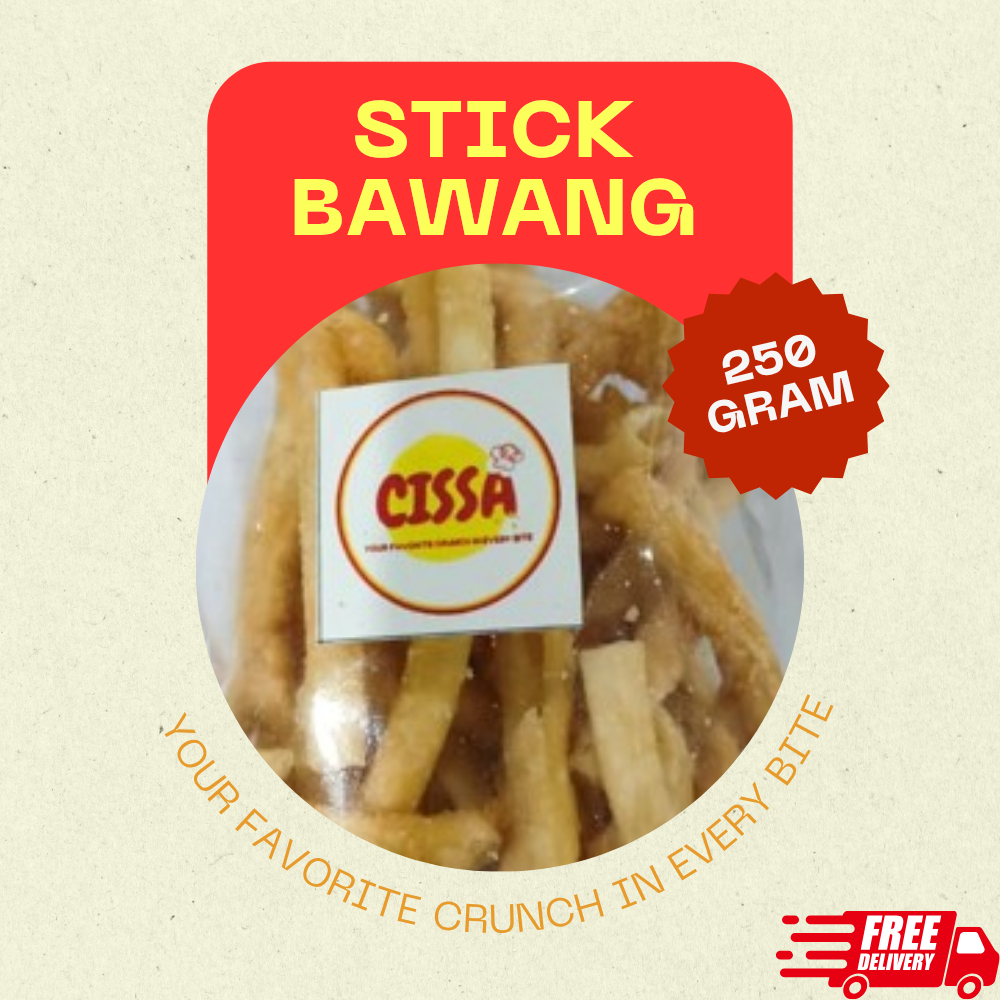 

Stick Bawang Gurih Renyah Original 250 Gram
