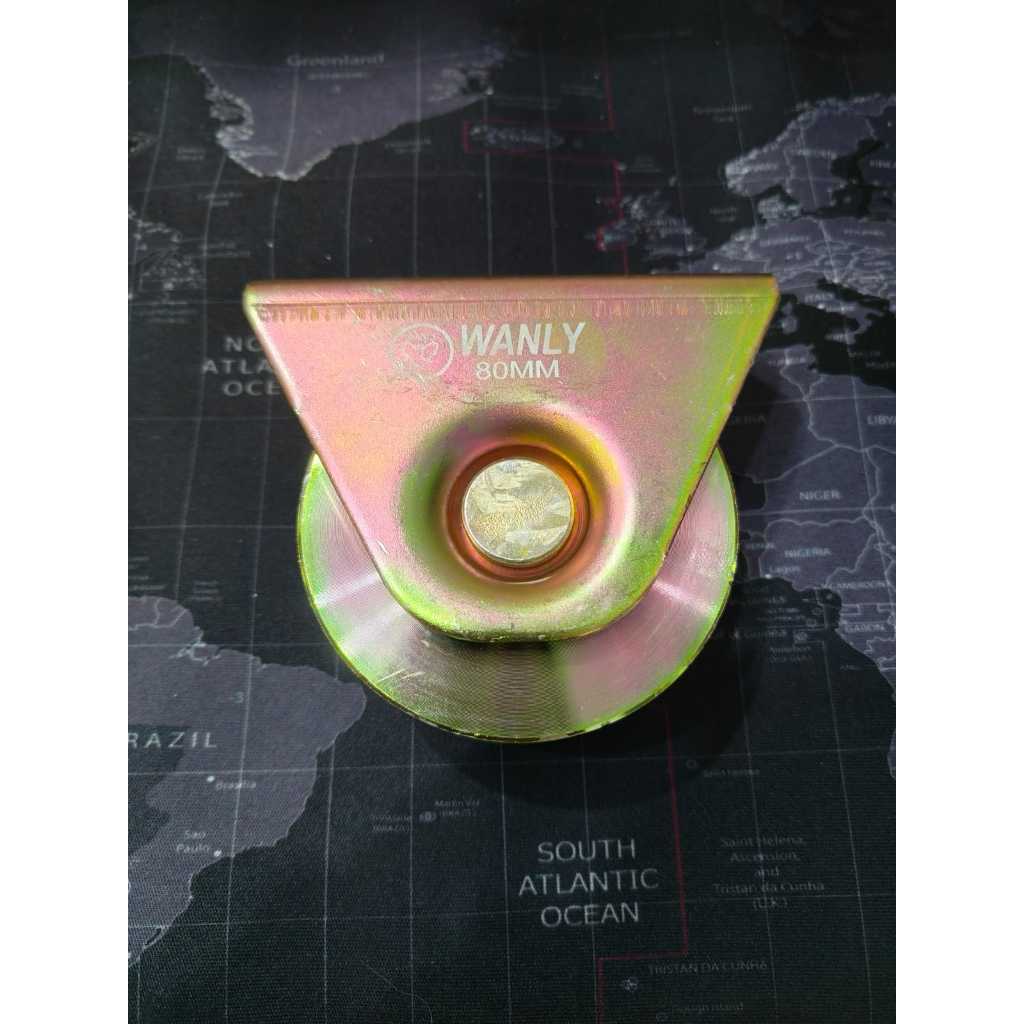 80mm RODA PAGAR V / Roda Pagar V BAGUS Tebal 80mm