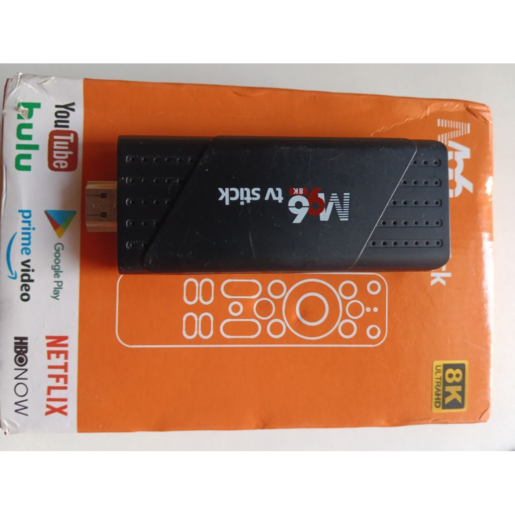 M96 TV Stick Android TV second bekas preloved