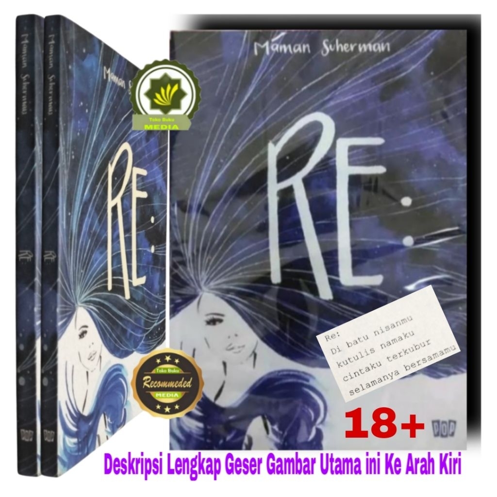 Buku Novel RE KISAH HIDUP RE Yang Berliku Menyeret Herman Hingga Jauh Ke Dalam Sisi Gelap Dunia Pe L