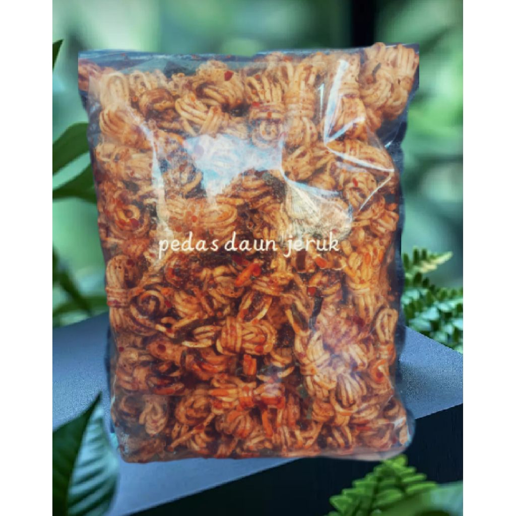 

SEBLAK MIE GULUNG/MIE WELL PEDAS DAUN JERUK,PEDAS MANIS 1KG