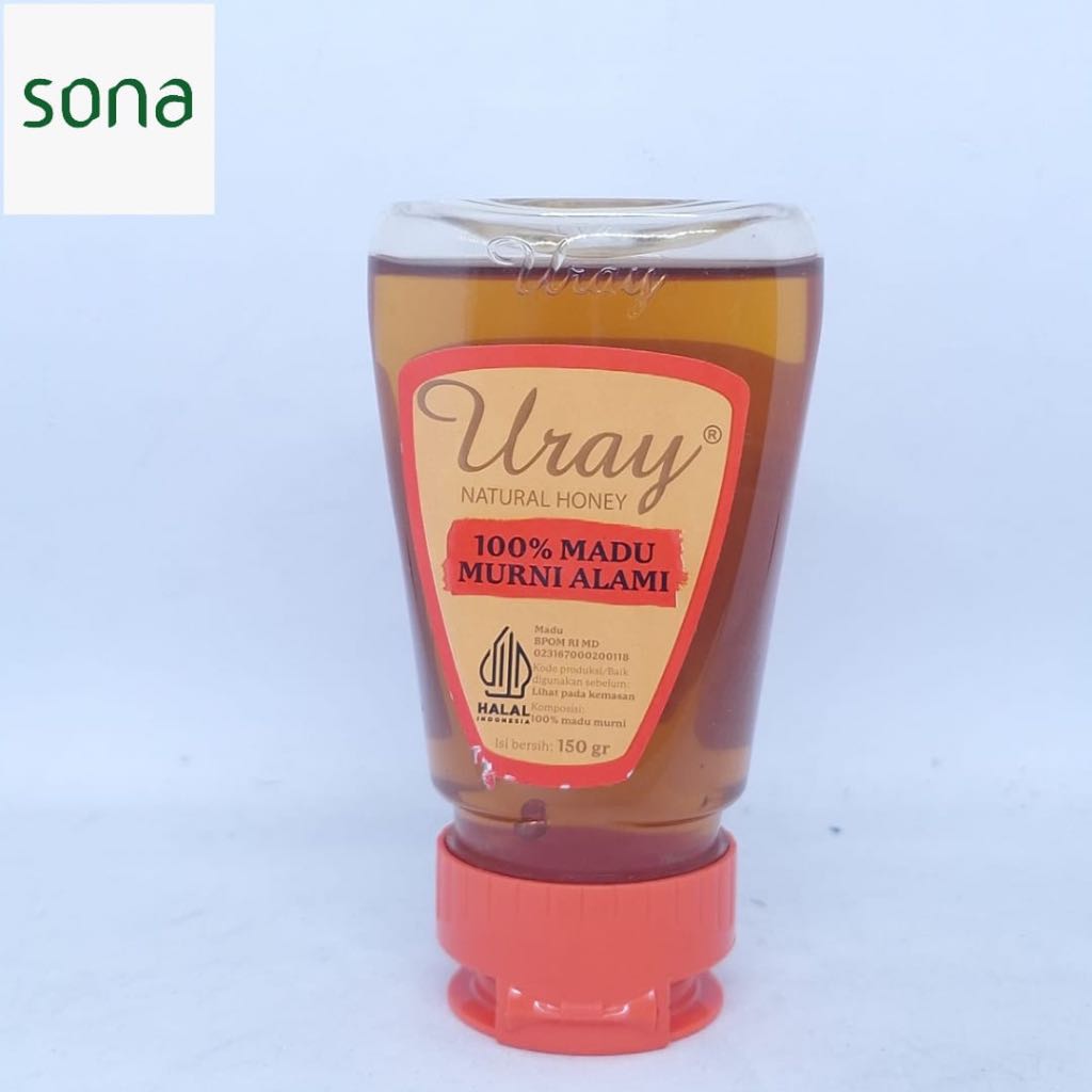 

Madu Murni Alami 150gr - Uray - Botol Squeeze - Uray Natural Honey