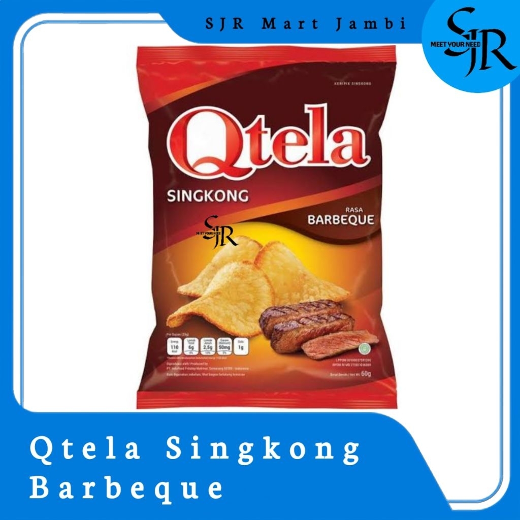 

[Snack] Qtela Keripik Singkong Barbeque 60gr/180gr