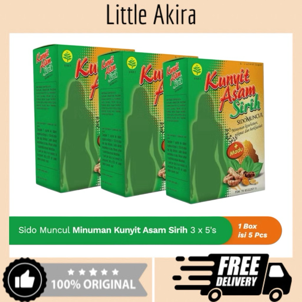 

Sido muncul Kunyit Asam Sirih | 5s @25gr