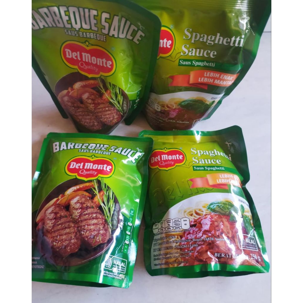 

DEL MONTE BBQ SAUCE DAN SPAGHETTI SAUCE