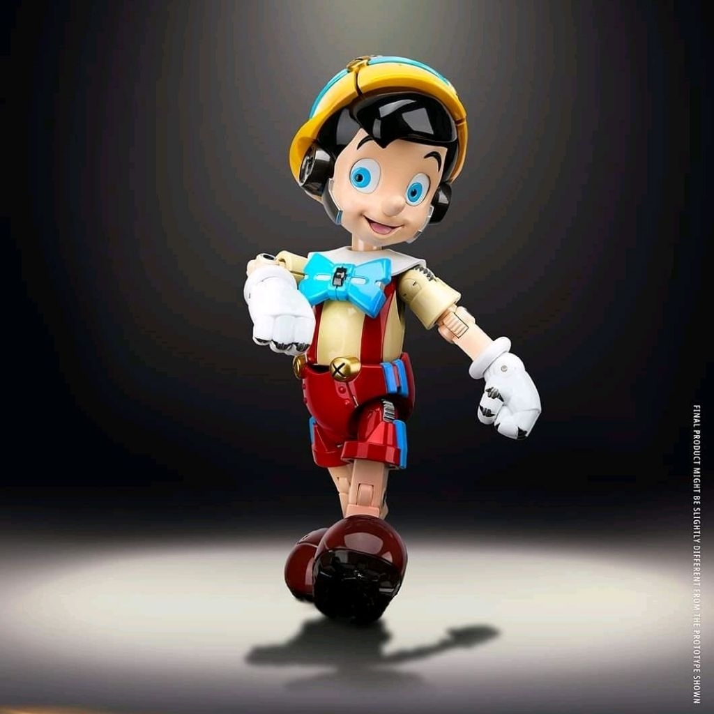 Blitzway carbotix pinocchio disney metal figure