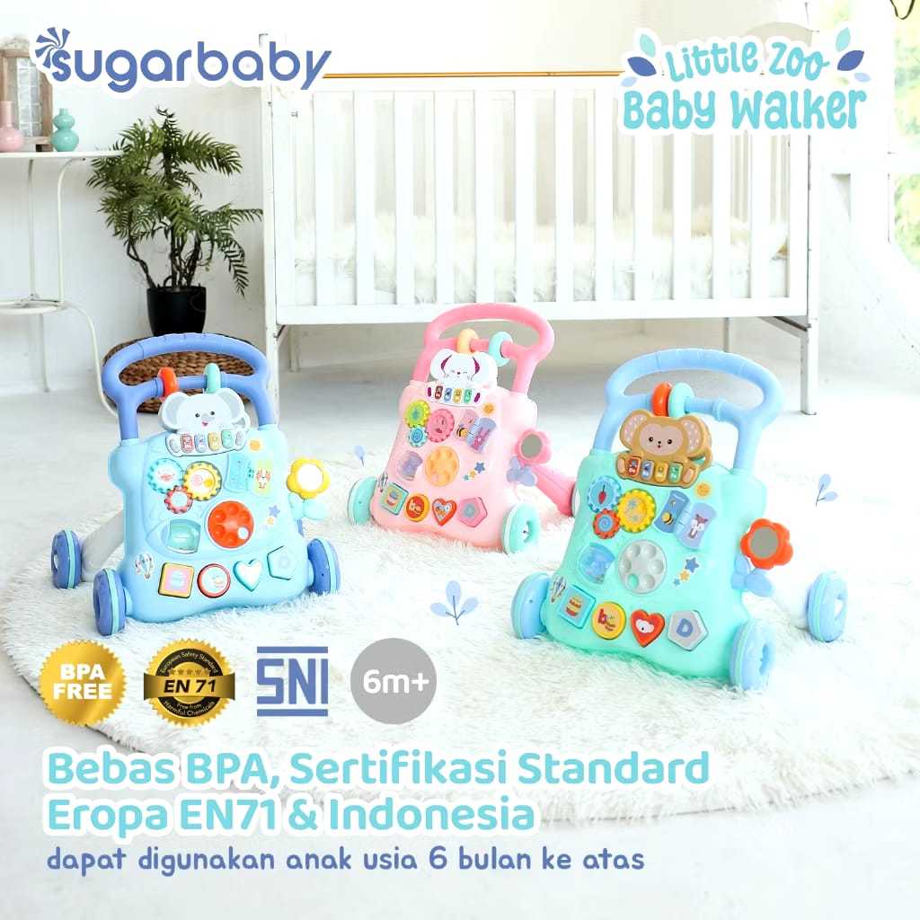 Sugar Baby My Circus push walker (Baby Walker)/mainan dorong bayi