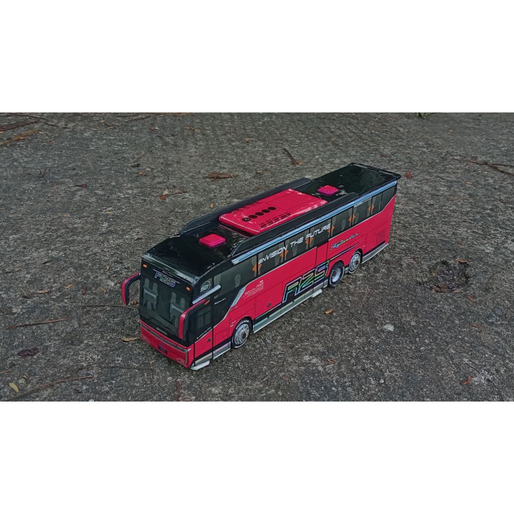 PAPERCRAFT BUS SKYLANDER R25 NEW ARMADA