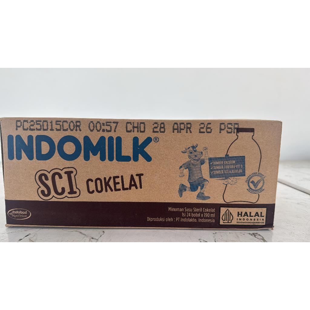 

Indomilk Susu Botol Coklat190ml
