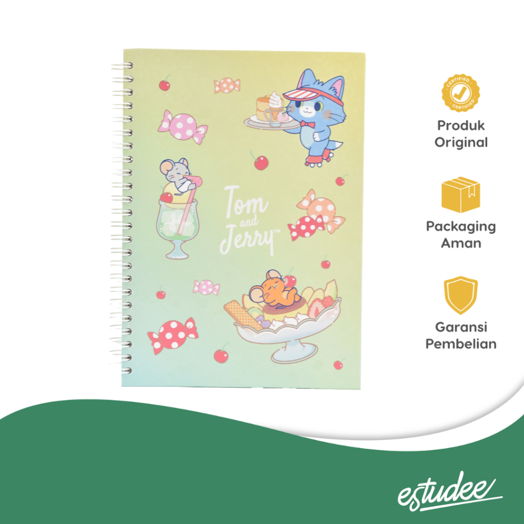 

ESTUDEE NOTEBOOK A5 SWEET CAFE GOKKO