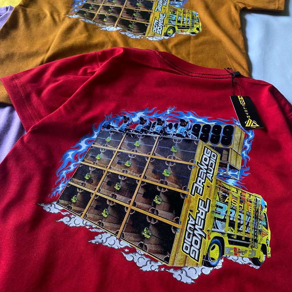 SPESIAL MERAH PUTIH KAOS ANAK LAKI-LAKI/PEREMPUAN 1-10 TAHUN HOREG AUDIO SOUND SYSTEM COTTON COMBED 