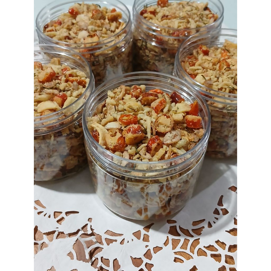 

Sambal Kering Teri Medan Pedas.