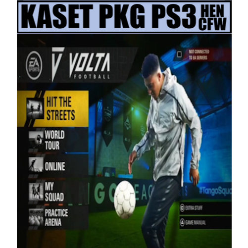 Kaset pkg ps3 FIFA Street PS3 MOD FIFA 21 VOLTA