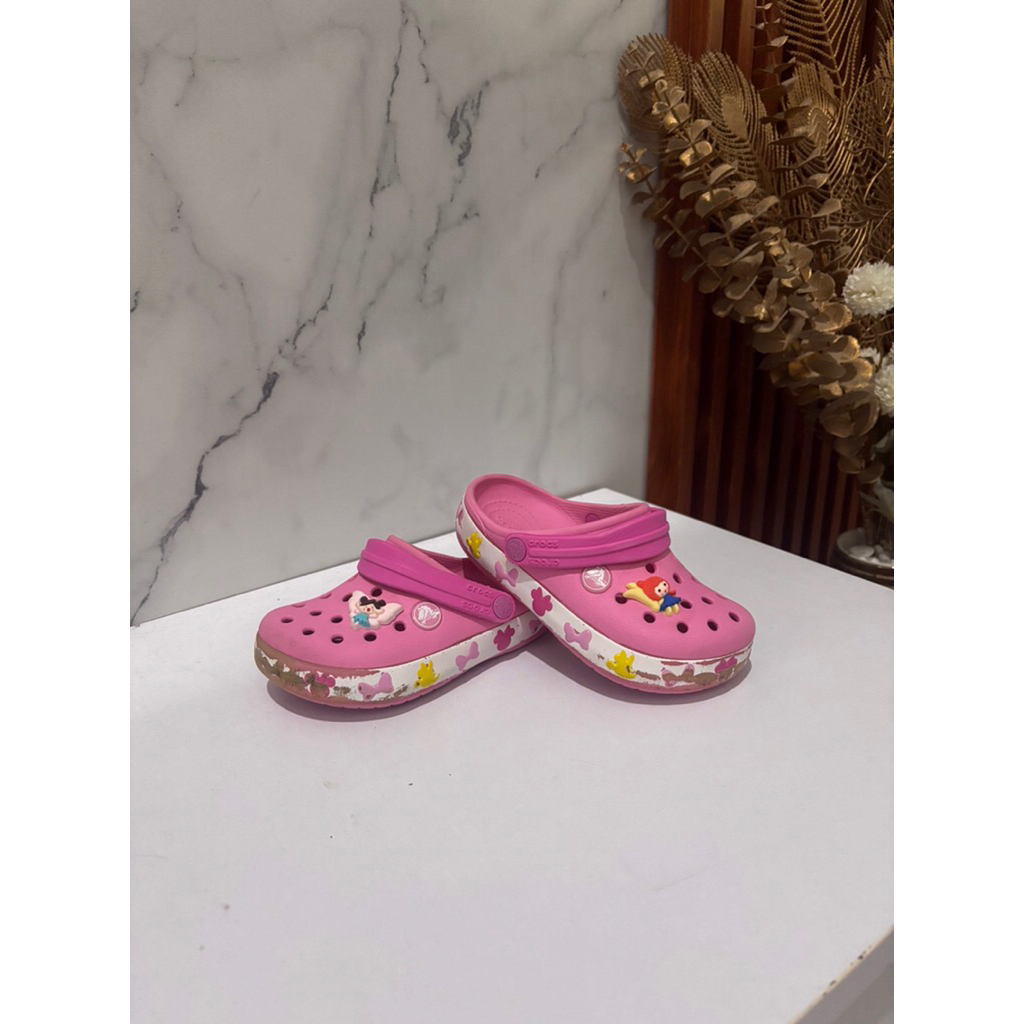 sandal anak second original crocs