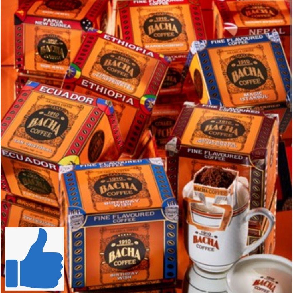 

EXP2028 GIFT BOX 12 SACHET BACHA ARABICA 1910 COFFEE TOLTECA CHOCOLATE MILANO MORNING PARIS FRANCE SINGAPORE ITALI ITALY KOPI