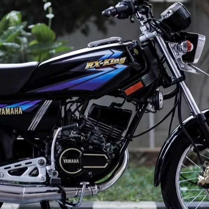 STRIPING RX KiNG LIS BODY 2002 BIRU MERAH GOLD AL WARNA BERKUALITAS DI KING SERIES STICKER