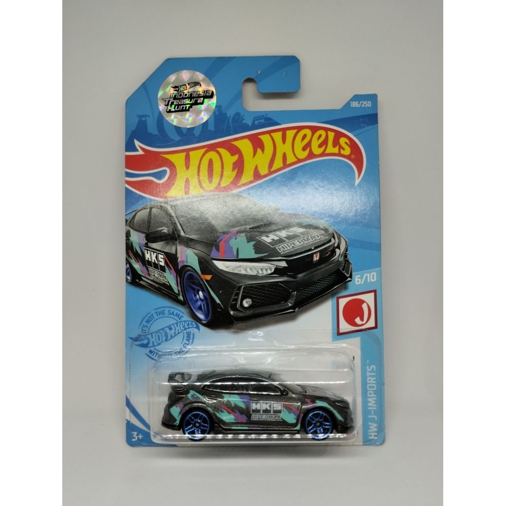 Hot Wheels 2018 Honda Civic Type R