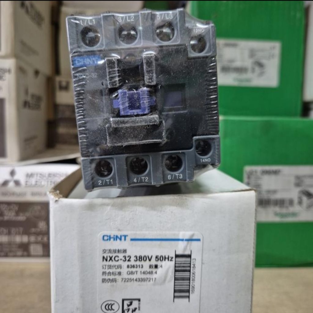 KONTAKTOR/CONTACTOR CHINT NXC-32 380V 50A ORIGINAL