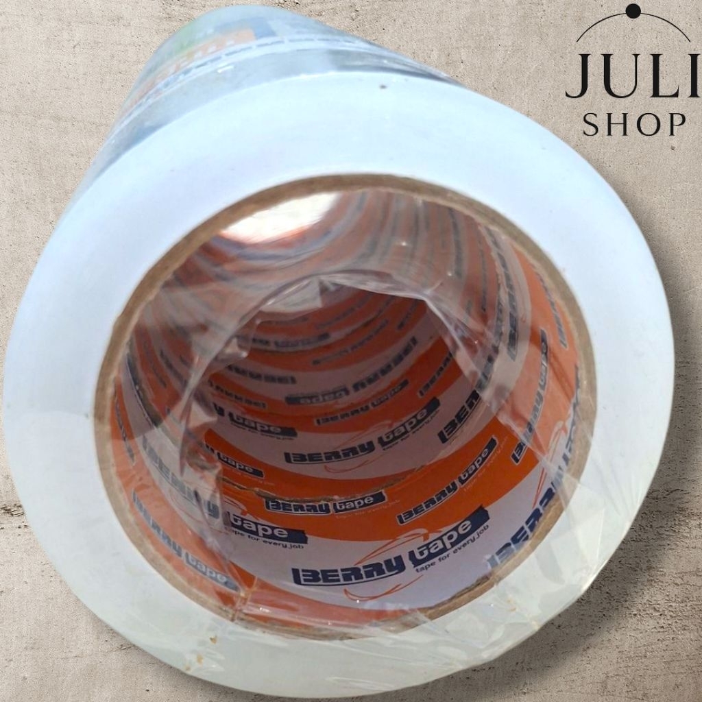 

Lakban OPP Bening 80m 90yard 48mm Berry Tape 1Pc /Isolasi Bening Besar