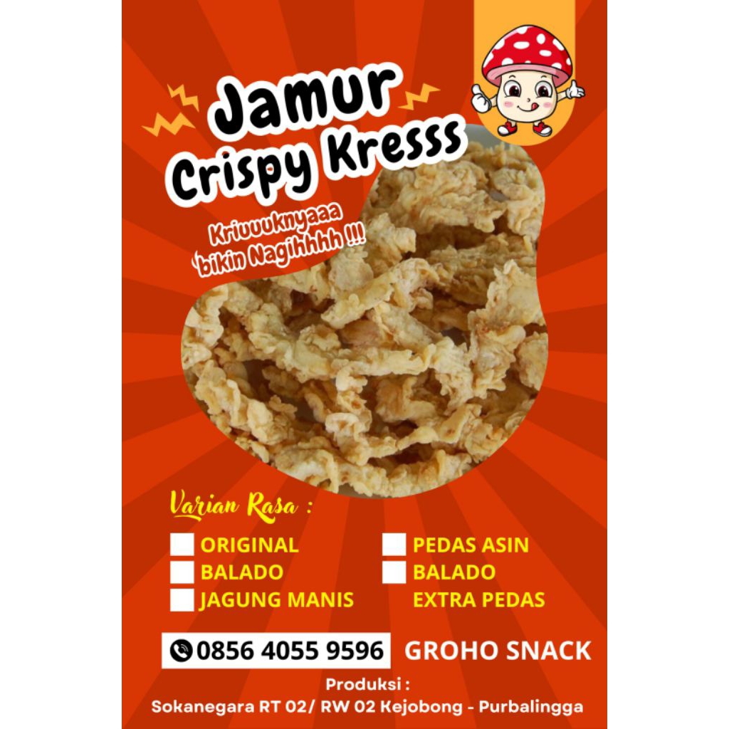 

JAMUR KRISPI