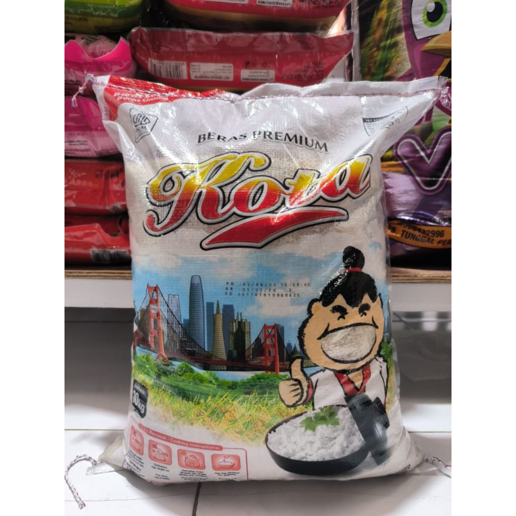 

Berass Kota Kemasann 10 Kg