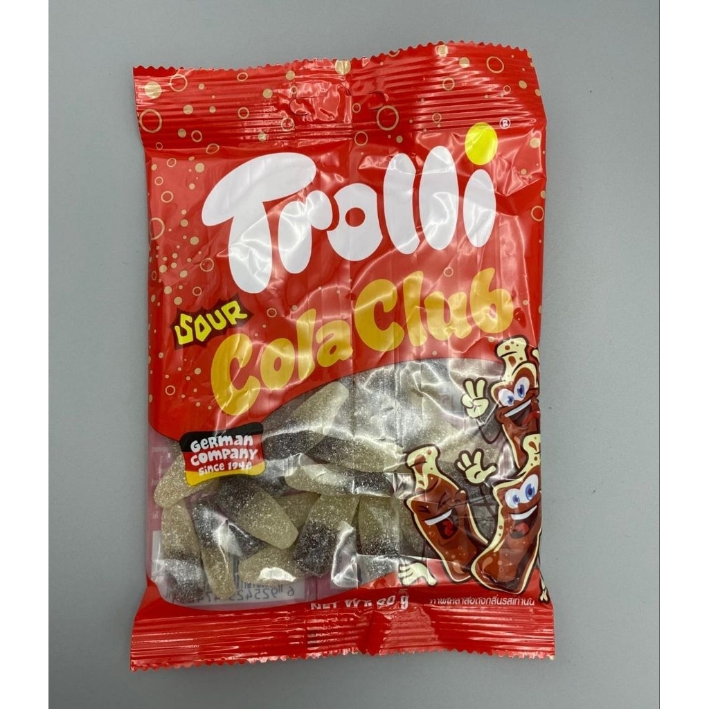 

IMPORT THAILAND PERMEN TROLLI SOUR COLA CLUB 80grams