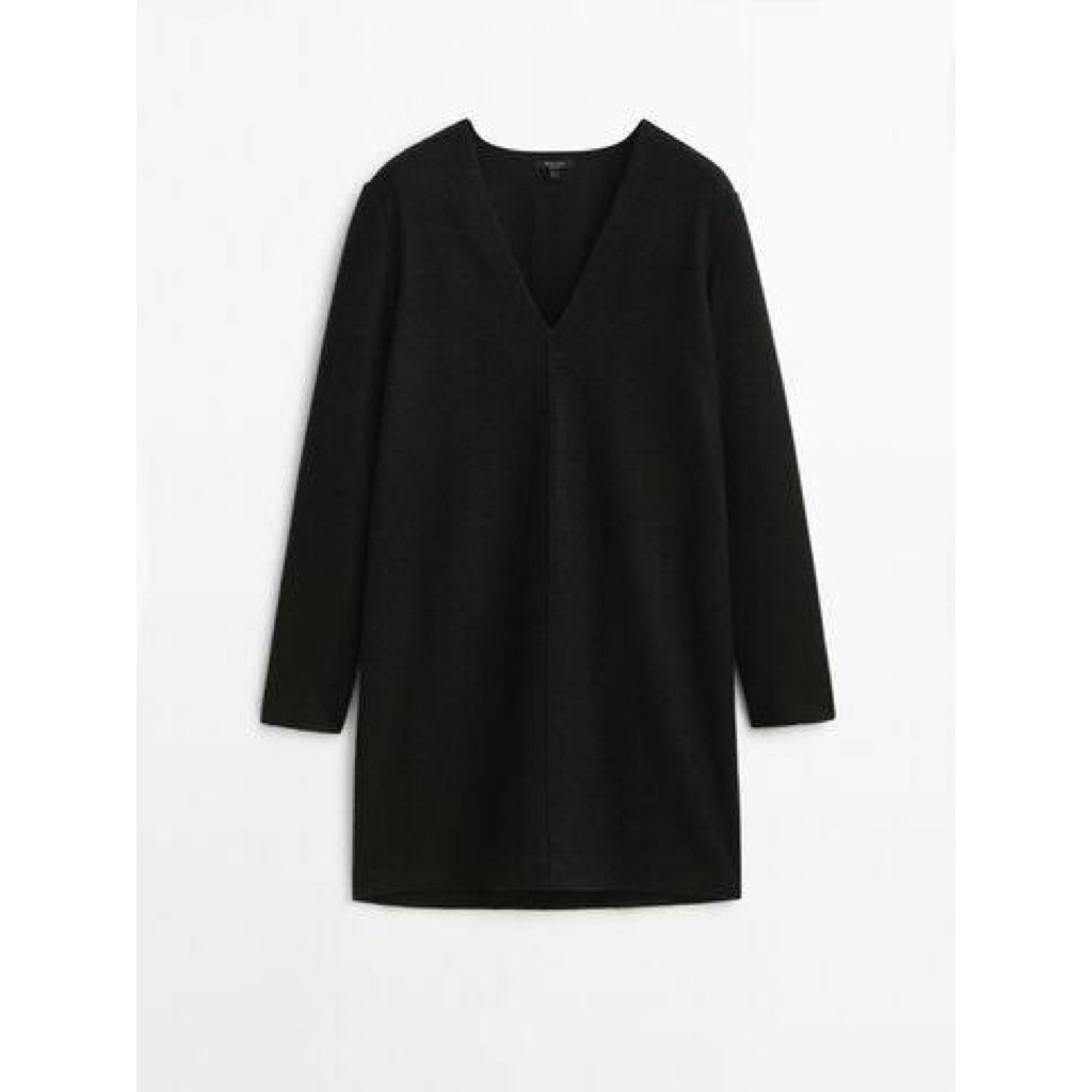 massimo dutti dress tweed