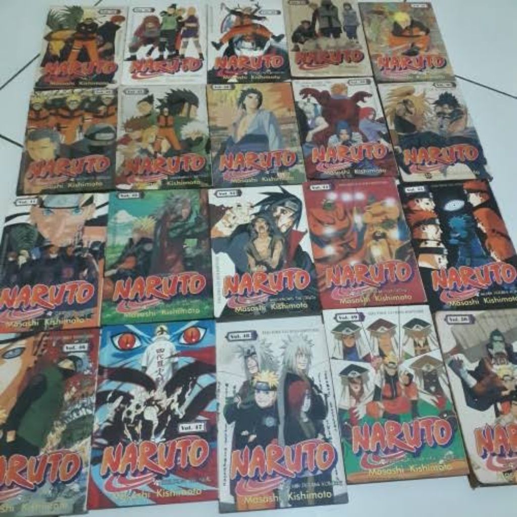 Komik naruto terlengkap dan murah