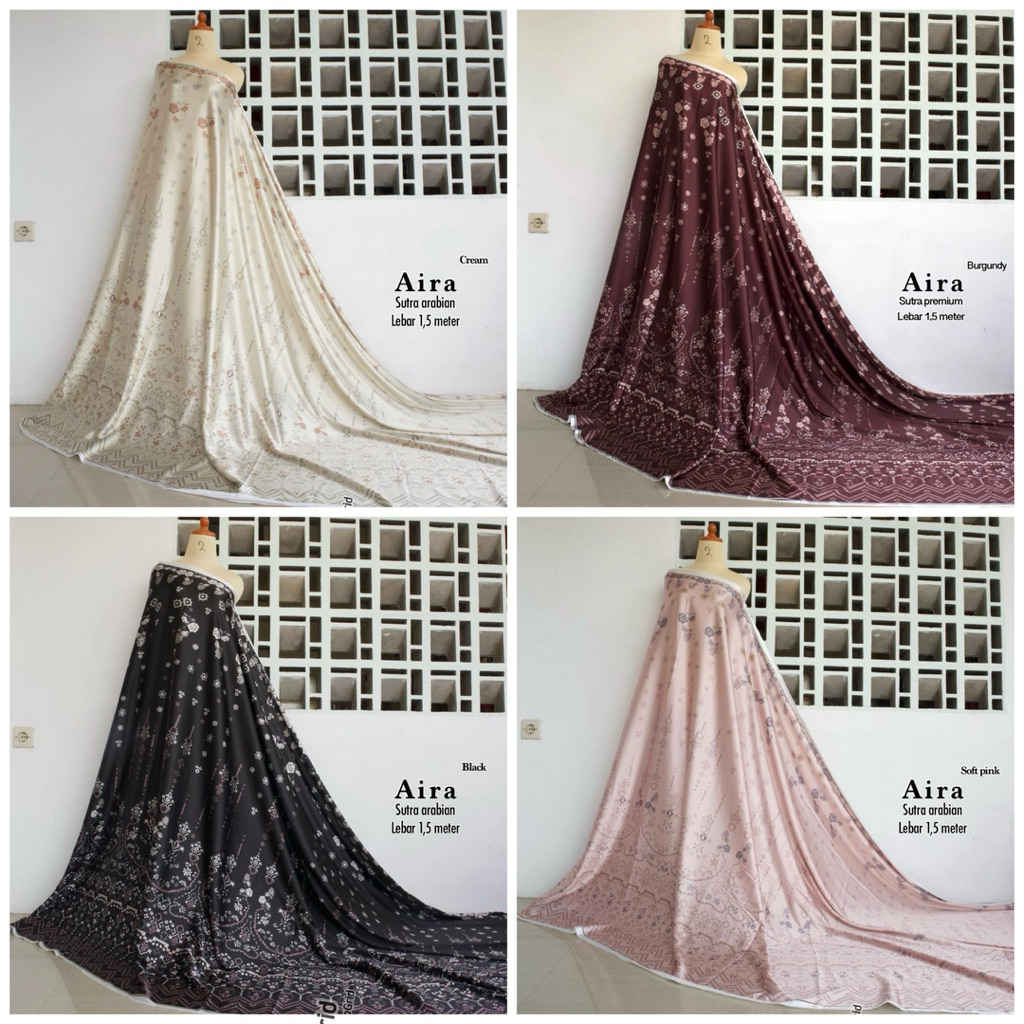 aira/kain silk motif/kain sutra silk/kain sutra/kain silk/kain gamis/