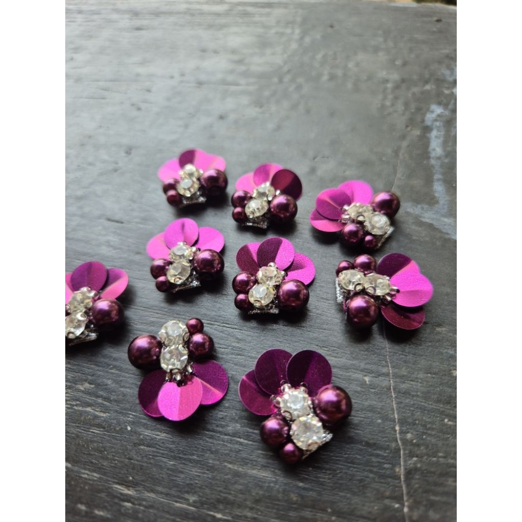 PO-MKS/ PAYET RANGKAI MUTIARA Instan HIASAN BAJU