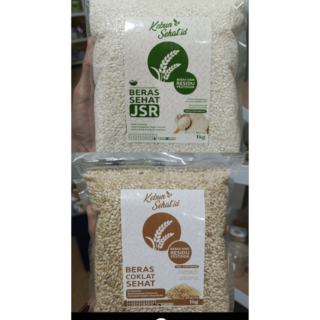 

Beras Sehat JSR | Beras Sehat Putih | Beras Coklat | Diet Alami Bebas Residu Bebas Pestisida