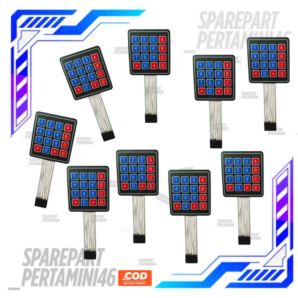 Keypad Pom Mini Pertamini Digital Original