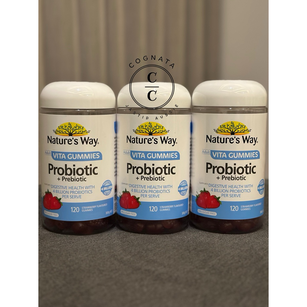 Nature's Way Adult Vita Gummies Probiotic 120 Gummies