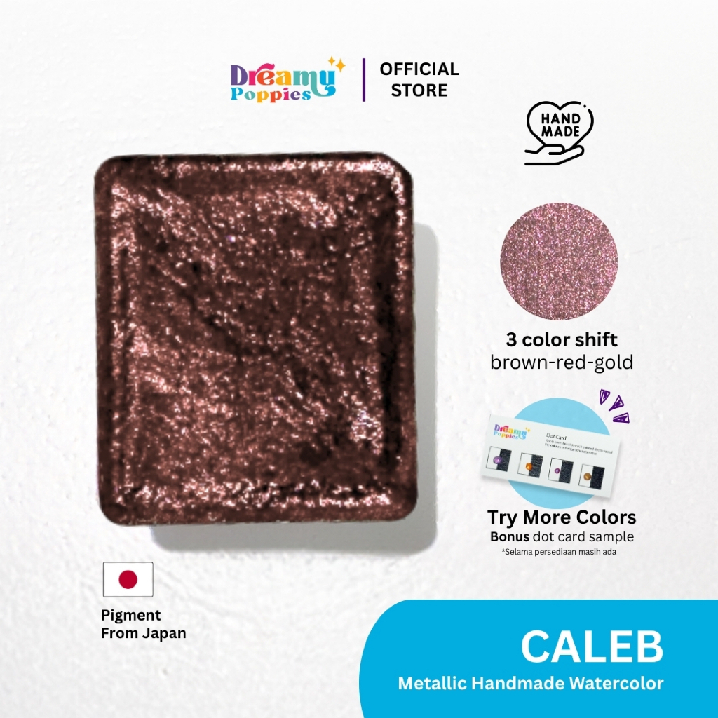 

Dreamy Poppies Duo Chrome Caleb Handmade Watercolor