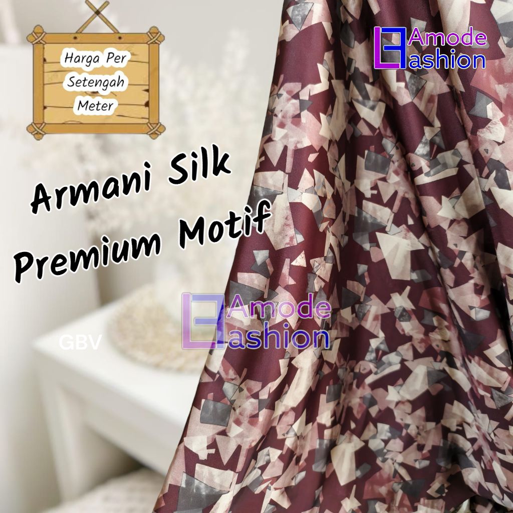 Kain Armani Silk Premium Motif