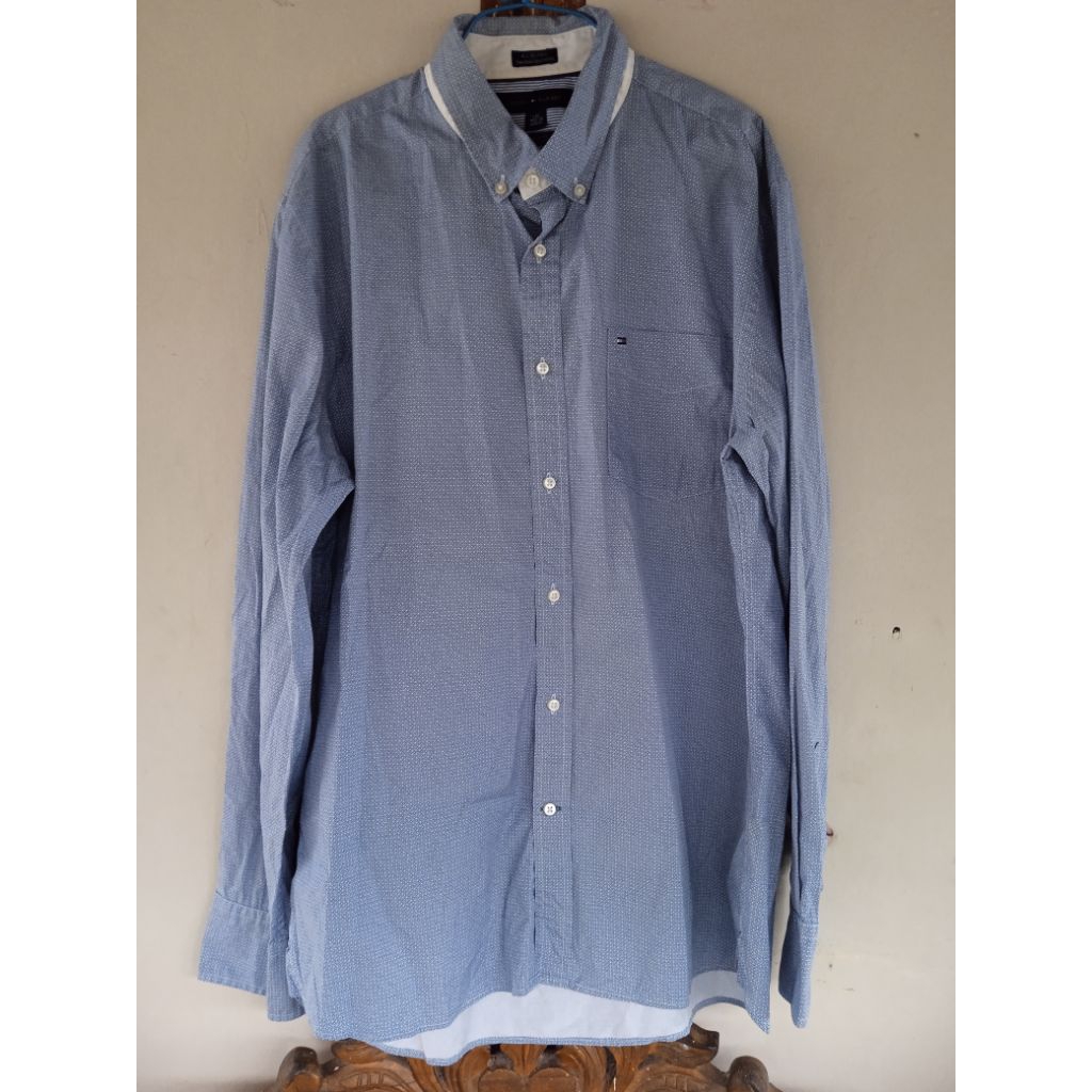 Tommy Hilfiger kemeja lengan panjang