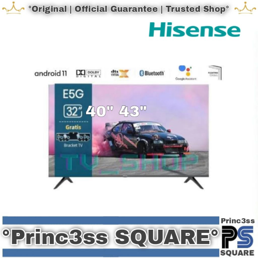 HISENSE 40E5G SMART TV LED 40 INCH