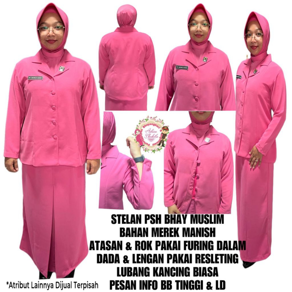 ATASAN SAJA PSH BHAYANGKARI MUSLIM BAHAN MANISH