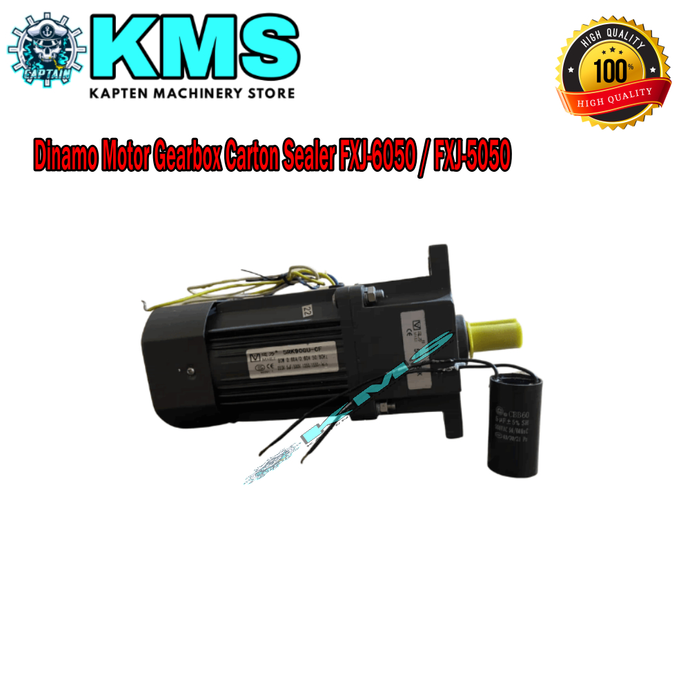 Dinamo Motor Gearbox Conveyor Mesin Carton Sealer FXj-5050 / FXJ-6050