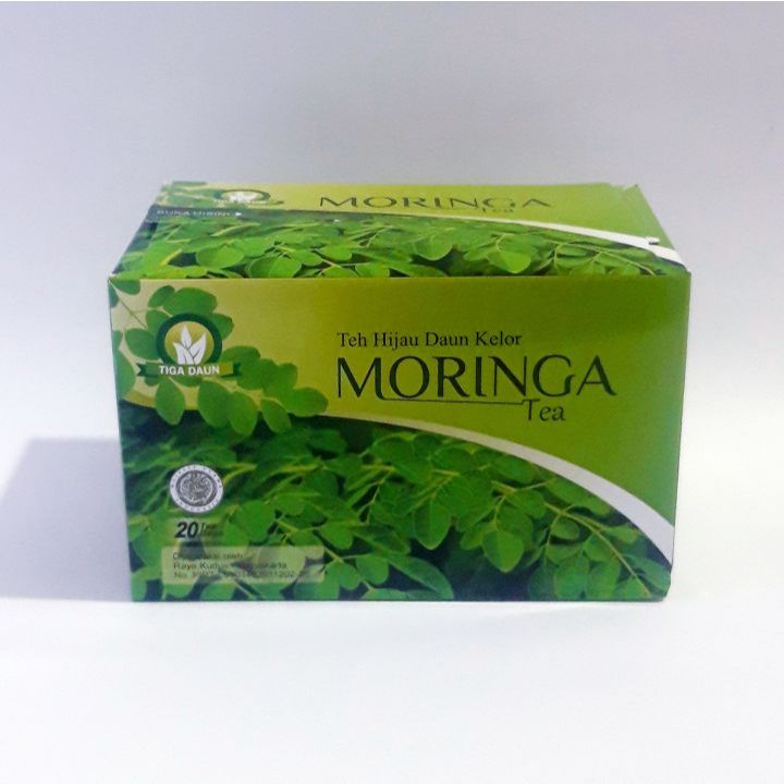 

Teh Hijau Daun Kelor Moringa Isi 20 Kantong - Teh Daun Kelor Original 100% - Teh Herbal Daun Kelor