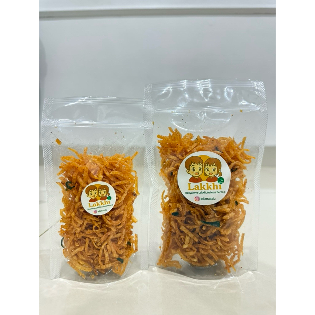 

SNACK VIRAL Kering Kentang PEDAS DAUN JERUK (PEDES) 100ML