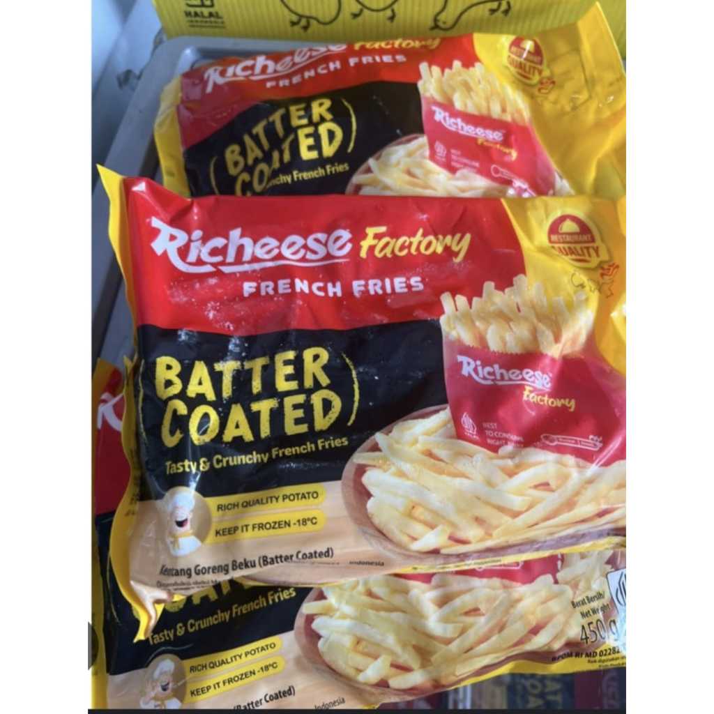 

Richeese KENTANG FRENCH FRIES [ BATTER COATED] 900G