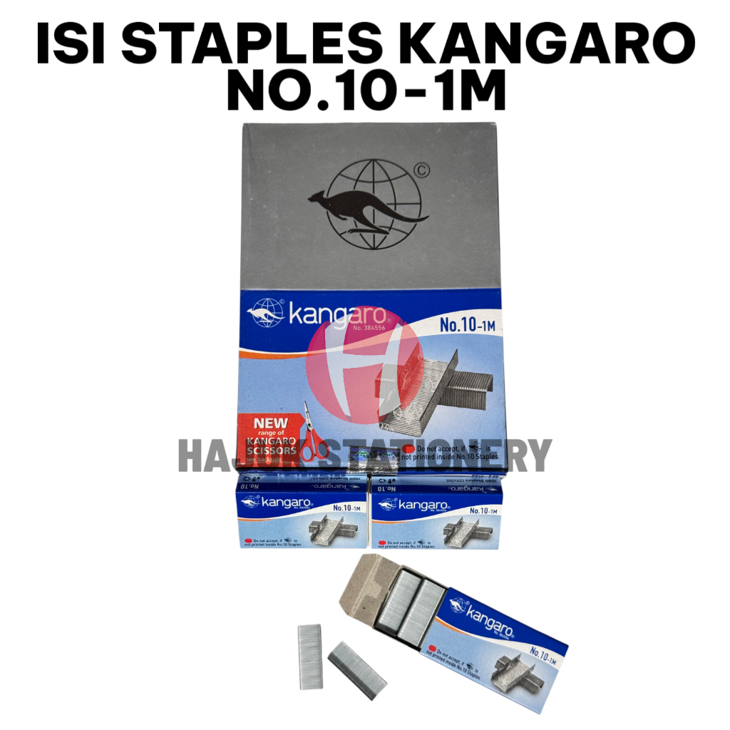 

Kangaro Isi Necis Staples Hekter Official No.10